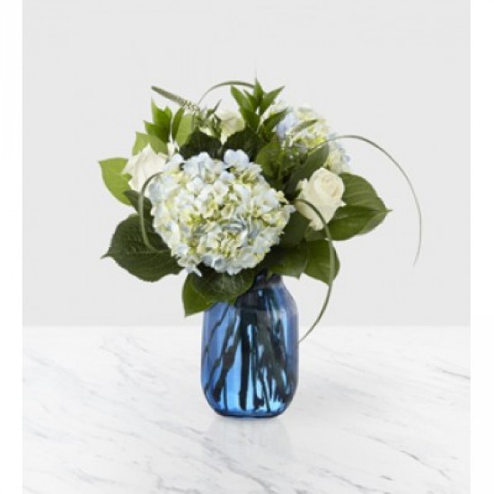 Bouquet of Flowers Bleu éclatant